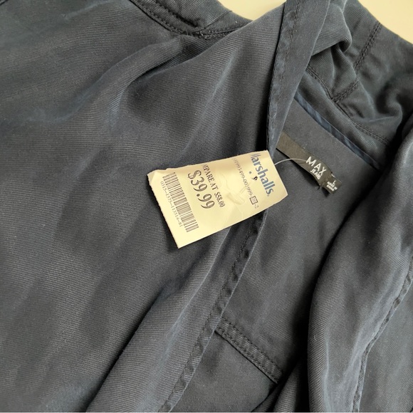 Women's max Jesns Navy Jacket - Picture 3 of 3